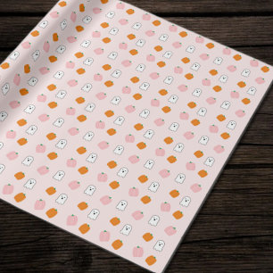 Spooky 4e verjaardag cadeaupapier