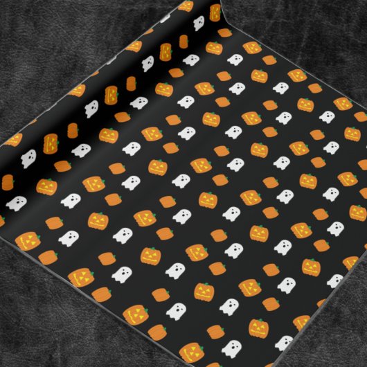 Spooky 4e verjaardag cadeaupapier