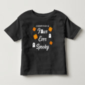 Spooky 4e verjaardag kinder shirts (Voorkant)