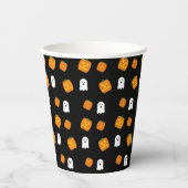 Spooky 4e verjaardag papieren bekers (Voorkant)