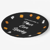 Spooky 4e verjaardag papieren bordje (Gekanteld)