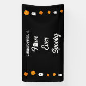 Spooky 4e verjaardag spandoek (Verticaal)