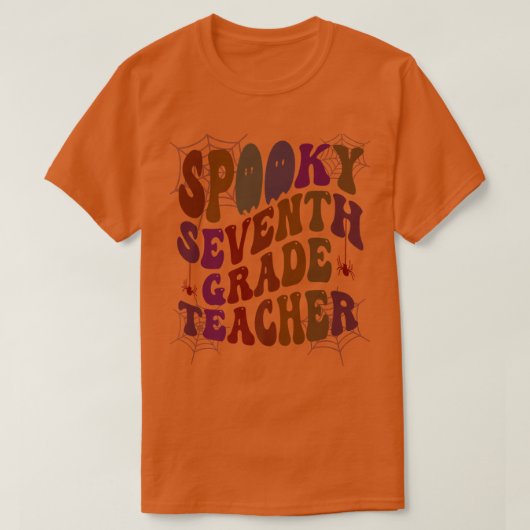SPOOKY 7E GRADE TEACHER Costuum Dit is mijn Fabool T-shirt (Design voorkant)