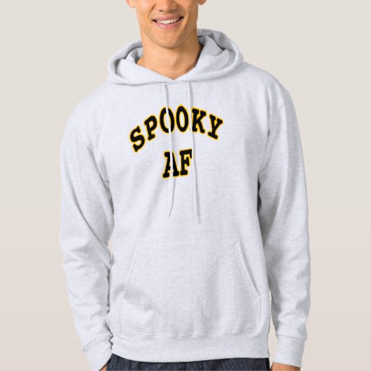 SPOOKY AF-HALLOEEN UGLY HOODIE (Voorkant)