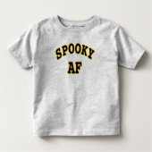 SPOOKY AF-HALLOEEN UGLY KINDER SHIRTS (Voorkant)