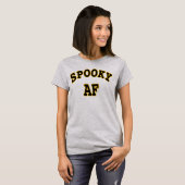 SPOOKY AF-HALLOWEEN UGLY T-Shirt (Voorkant volledig)