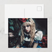 Spooky Alice Briefkaart (Voorkant / Achterkant)