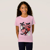 Spooky And Sweet Valloween T-shirt (Voorkant volledig)