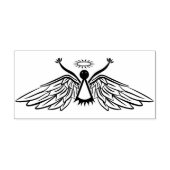 Spooky Angel Art Stempel (Afrduk)