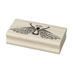 Spooky Angel Art Stempel