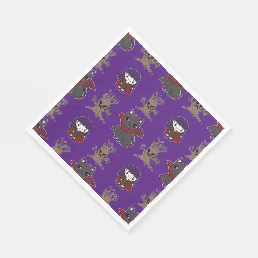 Spooky Anime Servet (Hoek)