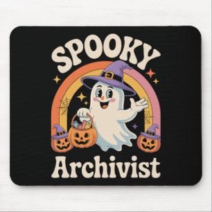 Spooky Archivist Schattige Ghost Pumpkin Archives Muismat
