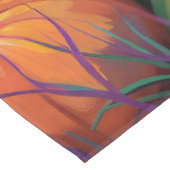 Spooky Australische Terriër Halloween Witch Pumpki Tafelkleed (Gekanteld)