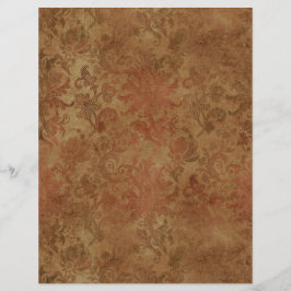 Spooky Autumn Gothic Scrapbook Paper