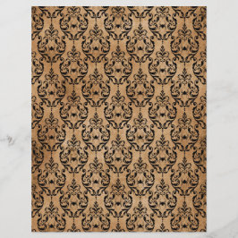 Spooky Autumn Gothic Scrapbook Paper