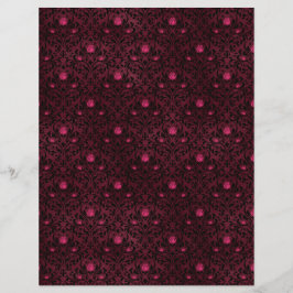 Spooky Autumn Gothic Scrapbook Paper