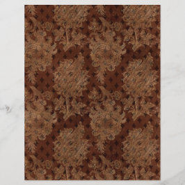 Spooky Autumn Gothic Scrapbook Paper