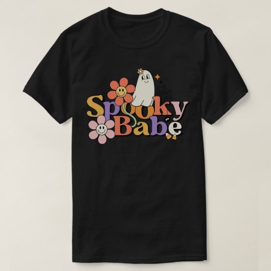 Spooky Babe 1 T-shirt (Design voorkant)