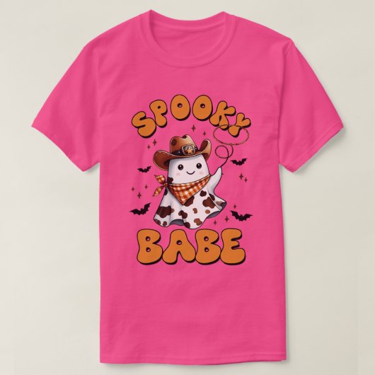 Spooky Babe 1 T-shirt (Design voorkant)