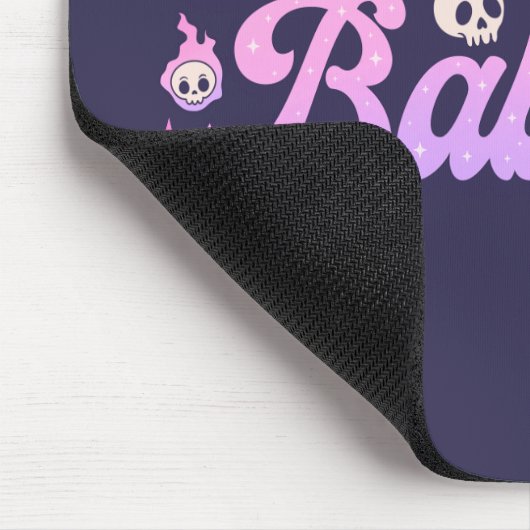 Spooky Babe Cute Halloween Muismat (Hoek)