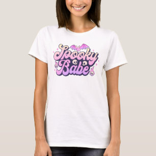 Spooky Babe Cute Halloween T-shirt