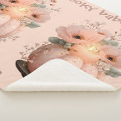 Spooky Babe Pumpkin voor meisjes Sherpa Deken (3/4)