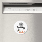 Spooky Babe - Schattige Halloween-ontwerp Magneet (Insitu (Vaatwasser))