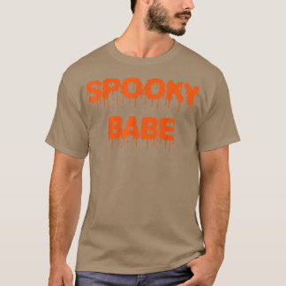 Spooky Babe Spooky Hunk Funny Matching Couples Hal T-shirt