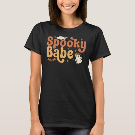 Spooky Babe T-shirt (Voorkant)