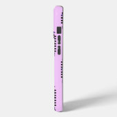 Spooky Babe Vrouw Halloween Ghost Retro Paarse Case-Mate iPhone Case (Achterkant / Links)