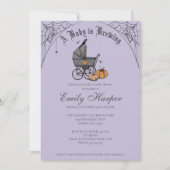 Spooky Baby brouwt gotisch Baby shower Kaart (Voorkant)