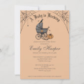 Spooky Baby brouwt gotisch Baby shower Kaart (Voorkant)