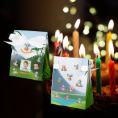 Spooky Baby Dino Kids Verjaardagsfeest Bedankdoosjes
