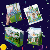 Spooky Baby Dino Kids Verjaardagsfeest Bedankdoosjes