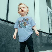 Spooky Baby kleurrijke retro typografie sfeerbloem Romper