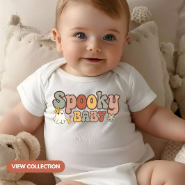 Spooky Baby Retro Halloween Mama En Ik Matching Romper