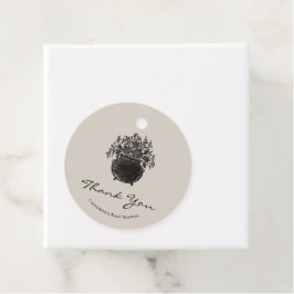 Spooky Baby shower Bedankt voor de tags Bedankjes Labels