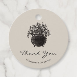 Spooky Baby shower Bedankt voor de tags Bedankjes Labels