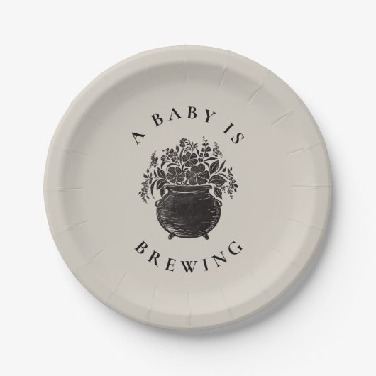 Spooky Baby shower Bord (Voorkant)