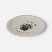 Spooky Baby shower Bord (Gekanteld)