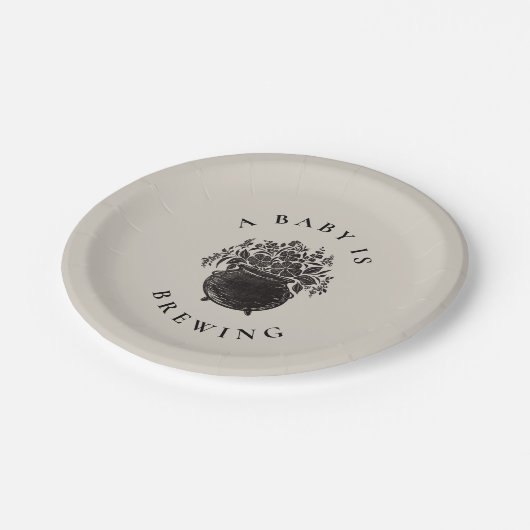 Spooky Baby shower Bord (Gekanteld)