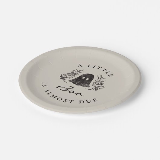 Spooky Baby shower Bord (Gekanteld)