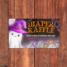 Spooky Baby shower Luier Raffle
