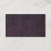 Spooky Baby shower Luier Raffle Informatiekaartje (Achterkant)