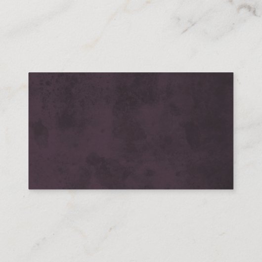 Spooky Baby shower Luier Raffle Informatiekaartje (Achterkant)