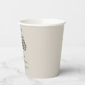 Spooky Baby shower Paper Cup Papieren Bekers (Links)