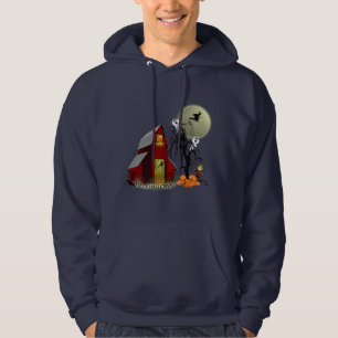 Spooky Barn Halloween Hoodie