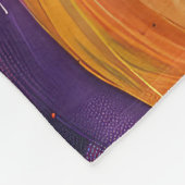 Spooky Basenji Halloween heks en pompoen Fleece Deken (Hoek)