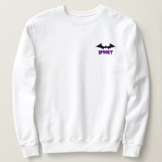 "Spooky Bat" Minimalistisch Sweatshirt