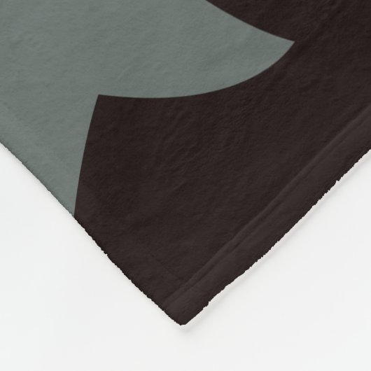 Spooky Bat Pattern Fleece Deken (Hoek)